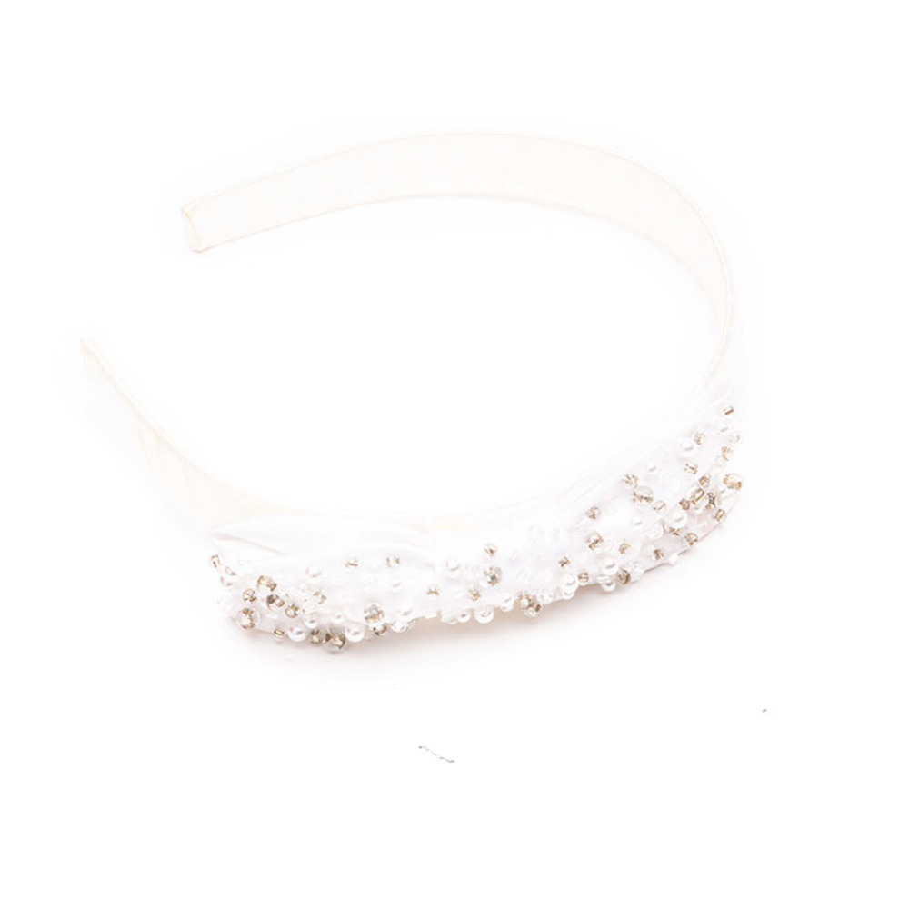Us Angels Hair Band Women White